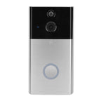 VESAFE HD 720P Security Camera Smart WiFi Video Doorbell Intercom, Support TF Card & Infrared Night Vision & Motion Detection App for IOS and Android(Silver)