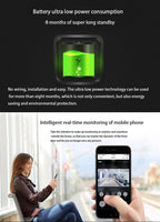 VESAFE Home VS-M2 HD 720P Security Camera Smart WiFi Video Doorbell Intercom, Support TF Card & Night Vision & PIR Detection APP for IOS and Android(Silver)