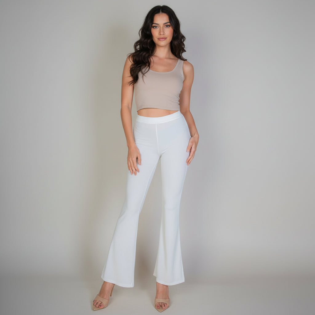 High Waisted Flare Pants
