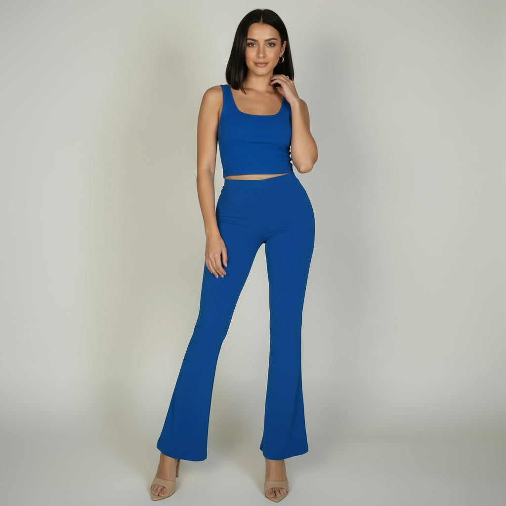High Waisted Flare Pants