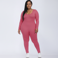 Plus Size Bodycon Jumpsuit