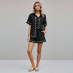 Casual Button Two-Piece