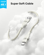 Anker USB-A to USB-C Cable (3 ft/6 ft, Upcycled-Braided)