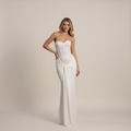 Radiance Off-Shoulder Strapless Gown