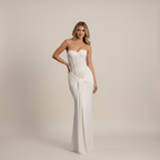 Radiance Off-Shoulder Strapless Gown