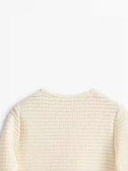 Women's Knitted Cardigan - Retro Long Sleeve Button Casual Top