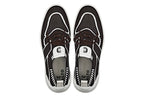 CALTO - X1342 - 2.8 Inches Taller (Mocha Brown/White) - Lace Up Casual Walker - Lightweight