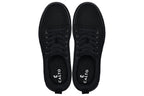 CALTO - X2320 - 2.4 Inches Taller (Black/Black Sole) - Lace Up Casual Sneaker - Lightweight