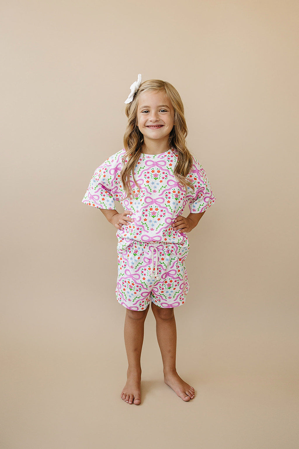 Shorts Set | Coquette Garden