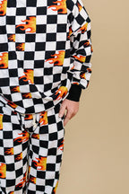 Jogger Set | Checker Blaze