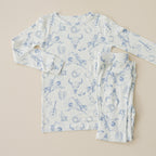 Cowboy Blues 2pc Ribbed Bamboo Pajamas