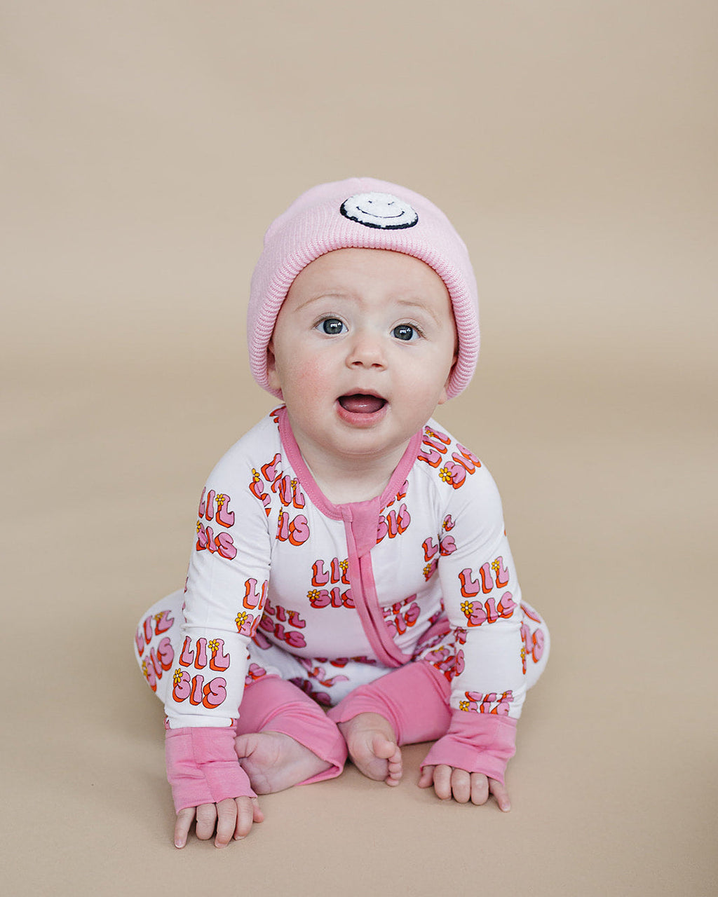 Bamboo Zip Romper | Lil Sis