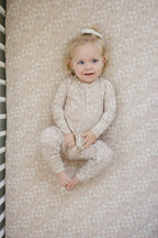 Dainty Ditsy Bamboo Zippy Romper