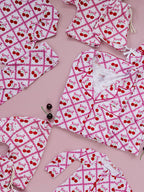 Bamboo Two Piece Set | Cherry Bow