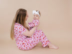 Bamboo Women's Pajamas | Cherry Bow