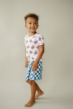 Cargo Shorts Set | Patriotic Vibes