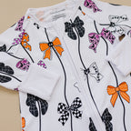 Bamboo Zip Romper | Spooky Bows