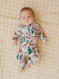Bamboo Zip Romper | Christmas Vibes