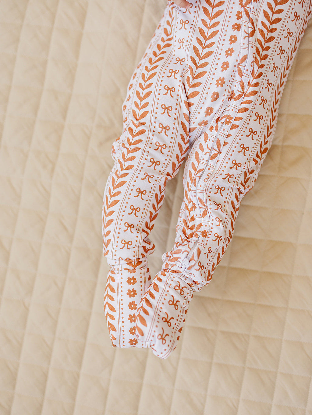 Bamboo Zip Romper | Boho Daisy