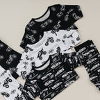 Bamboo Two Piece Set | Race Cars