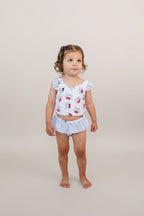 Two Piece Swimsuit | Blue Cherry