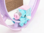 New Cartoon Chain Train Track Wind-Up Lollipop Toy