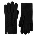 Cable Knit Touchscreen Gloves