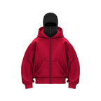 Men's And Women's Double-headed Zipper Hoodie