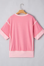 Sequined Easter Egg Short Sleeve T-Shirt