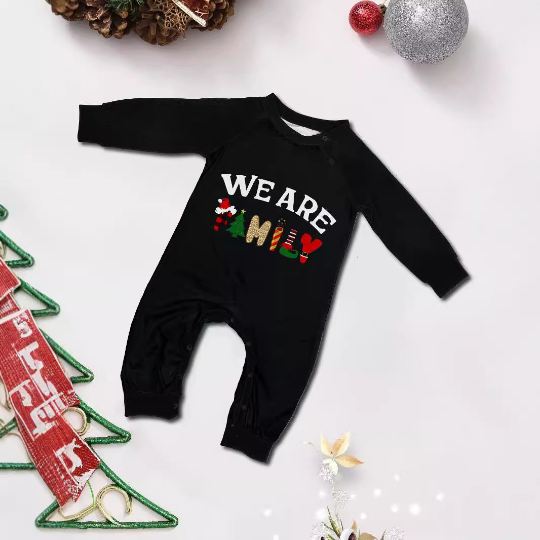 Long Sleeve Trousers Letter Printing Plaid Home Wear