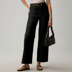 Plus Size High Waisted Slimming Solid Color Suit Pants