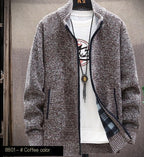 Men's Thickened Padded Jumper Cardigan Jacket (1PC)