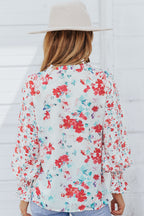 Yellow Cakewalk Floral Smocked Blouse