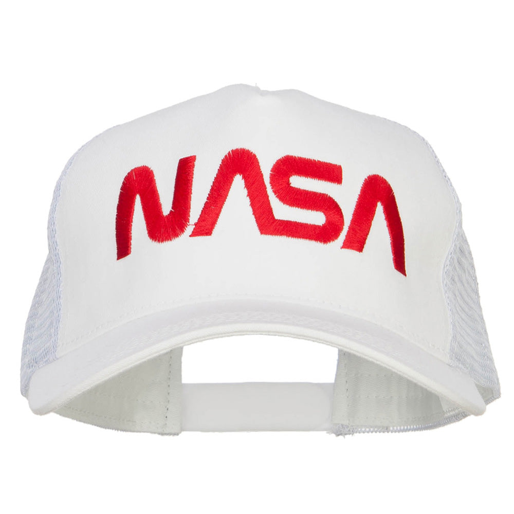 NASA Letter Embroidered Big Size Trucker Cap