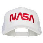 NASA Letter Embroidered Big Size Trucker Cap