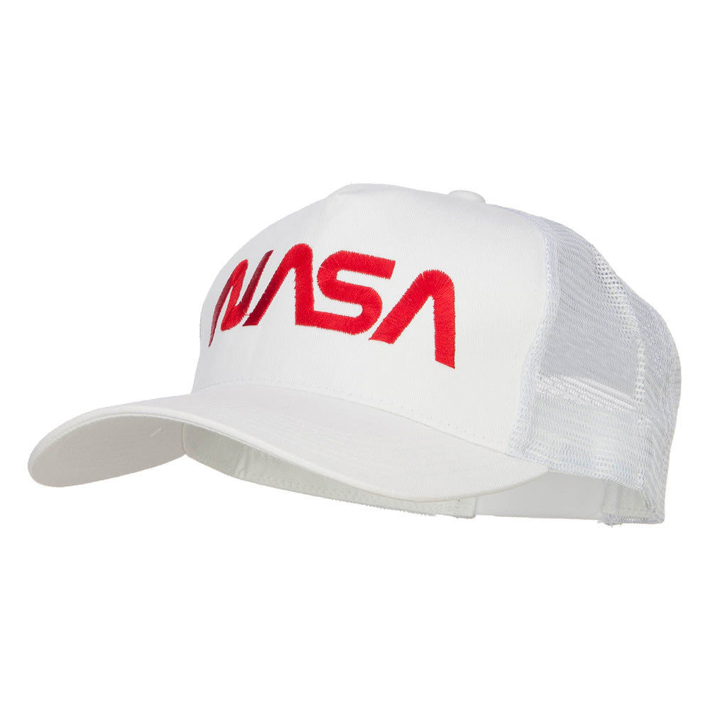 NASA Letter Embroidered Big Size Trucker Cap
