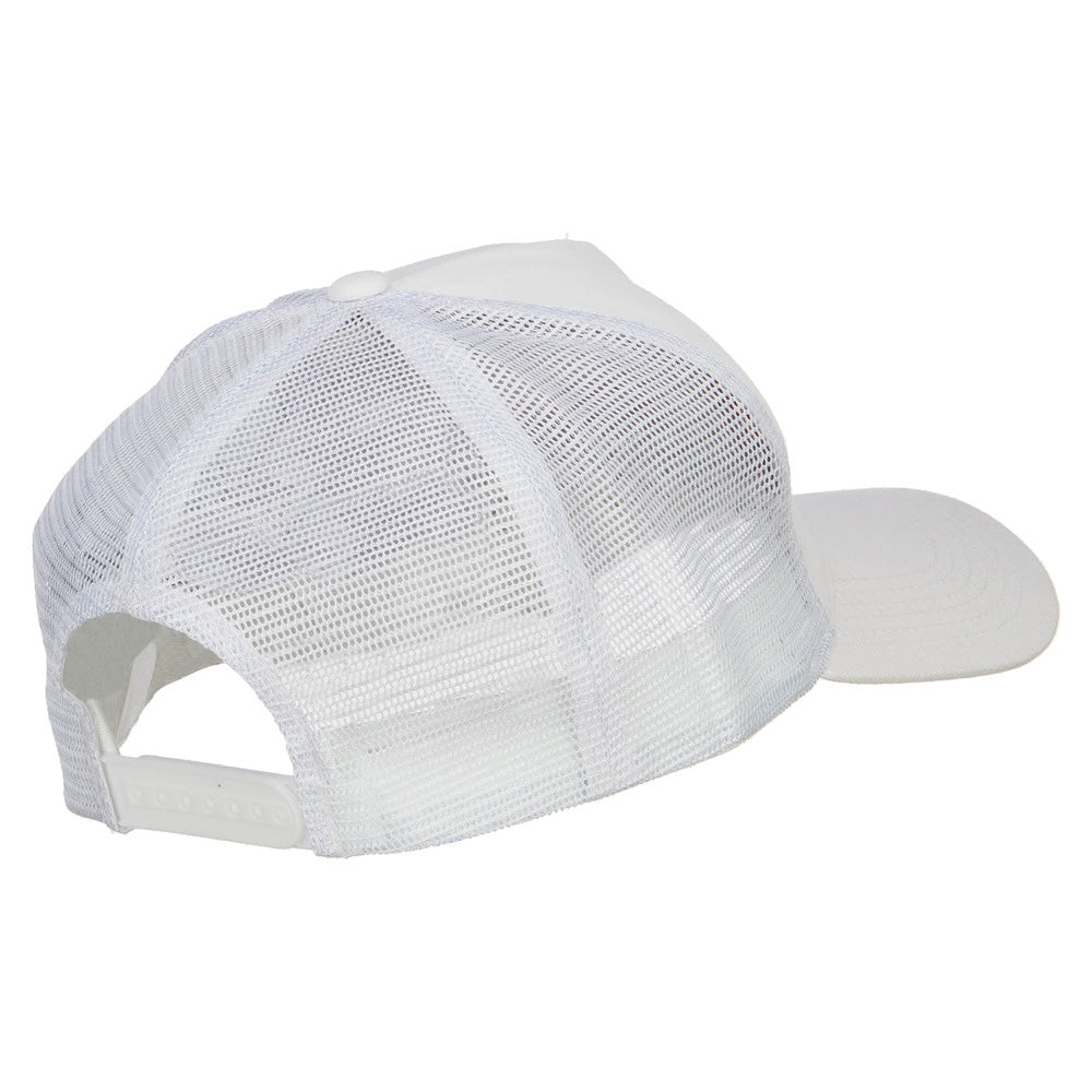 NASA Letter Embroidered Big Size Trucker Cap