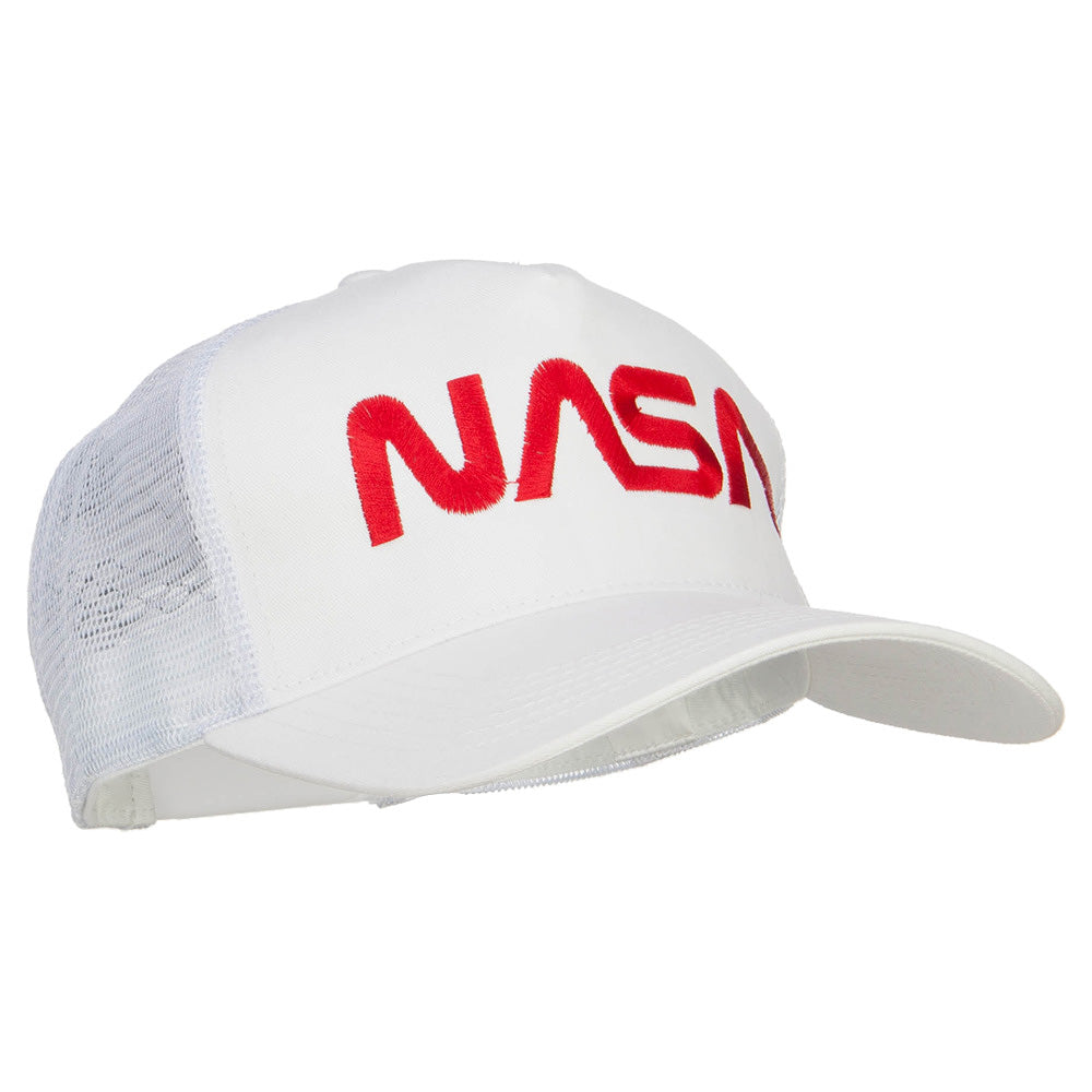 NASA Letter Embroidered Big Size Trucker Cap