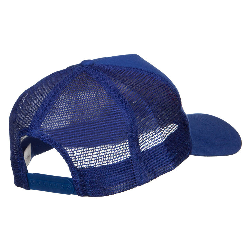 NASA Letter Embroidered Big Size Trucker Cap