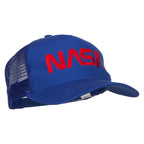 NASA Letter Embroidered Big Size Trucker Cap