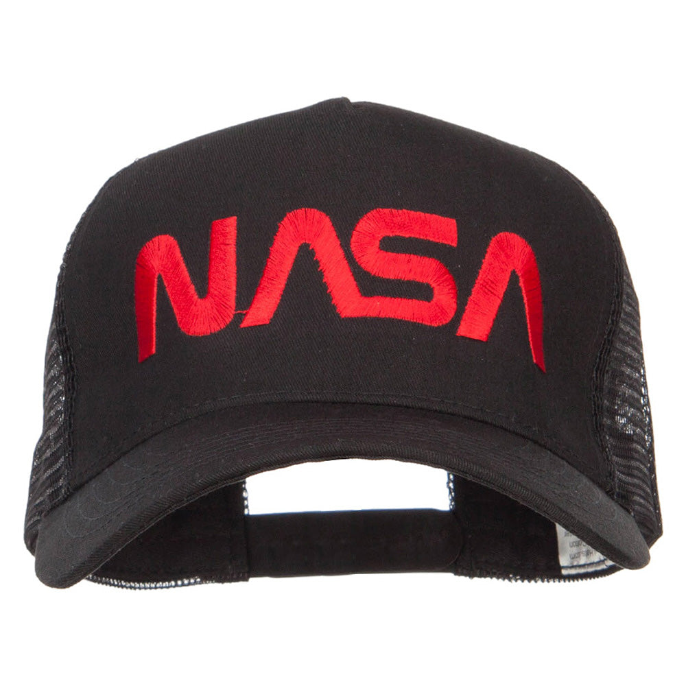 NASA Letter Embroidered Big Size Trucker Cap