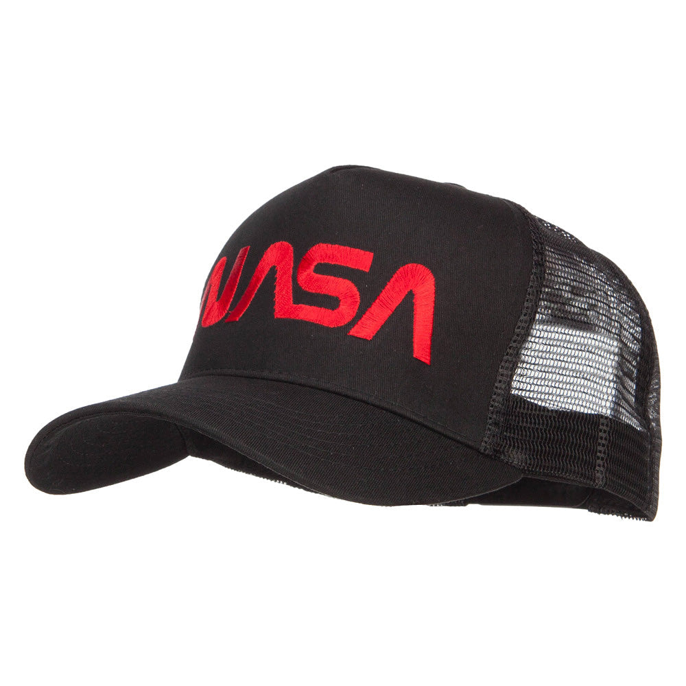 NASA Letter Embroidered Big Size Trucker Cap