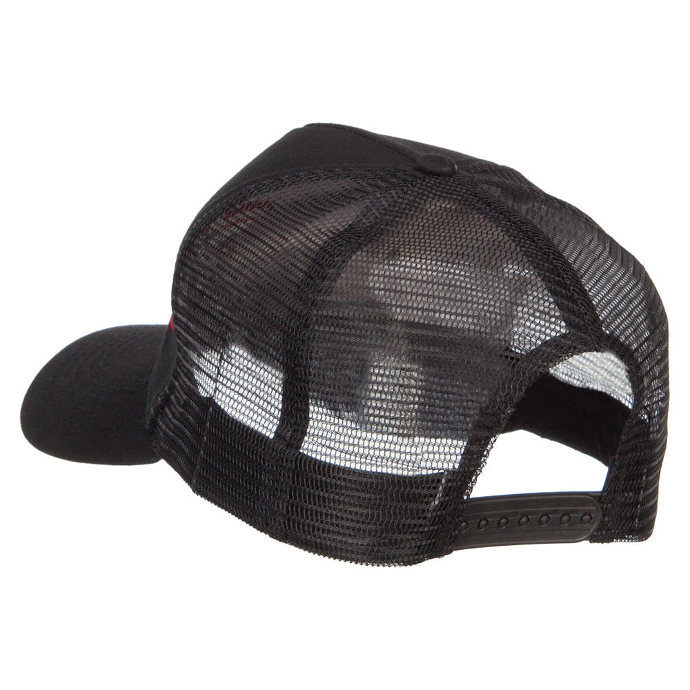 NASA Letter Embroidered Big Size Trucker Cap