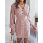 Women’s Cable Knit Sweater Dress