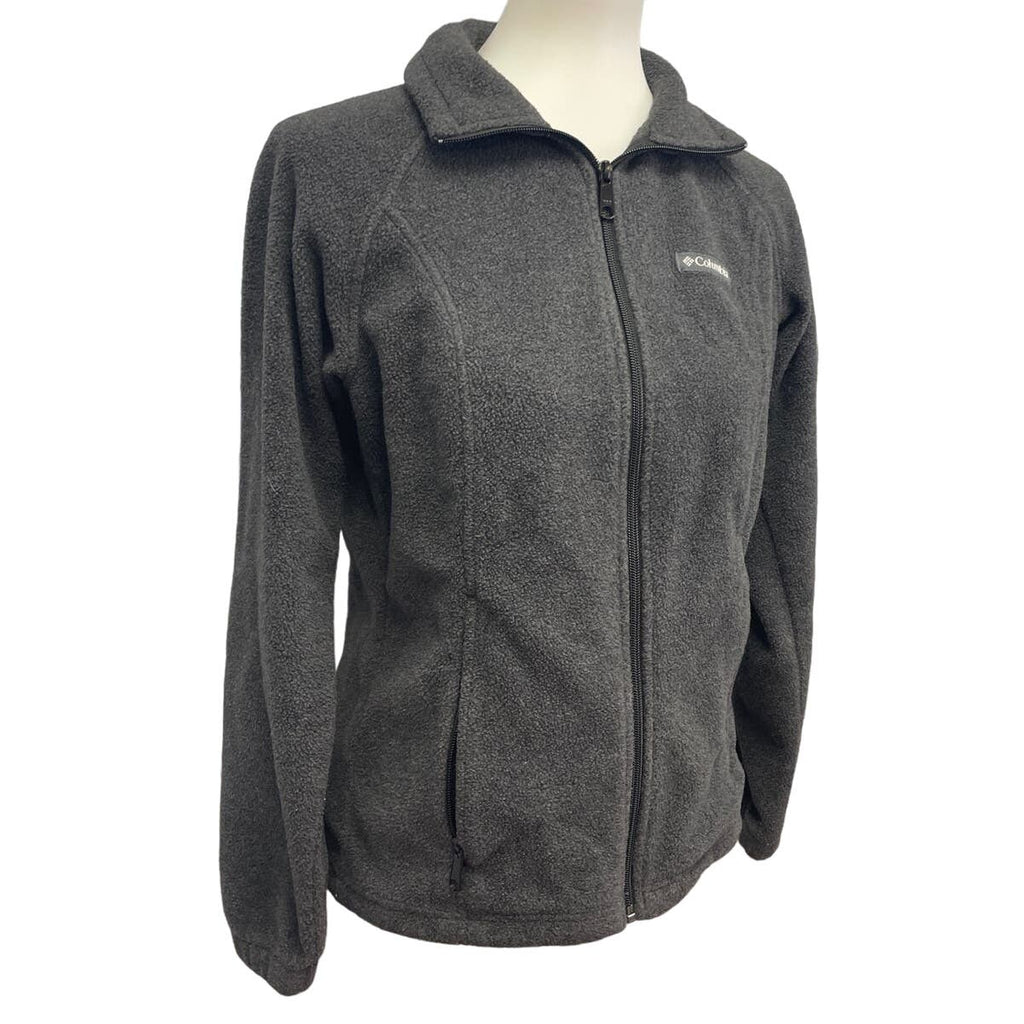 Columbia Womens Small Full Zip 100% Polyester Fleece Long Sleeve Jacket