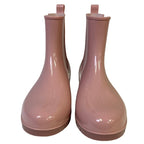 Hisea Womens Size 8 Pink 1.25" Heel Ankle Boots Round Closed Toe Shoes