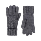 Cable Knit Touchscreen Gloves