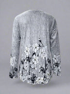 Women’s Casual Print Long Sleeve T-Shirt