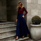Elegant Solid-Color Skirt For Women