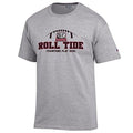 Alabama Crimson Tide "Roll Tide" T-Shirt - Grey Champion Heritage Tee